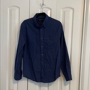 Abercrombie & Fitch Deep Blue Casual Shirt